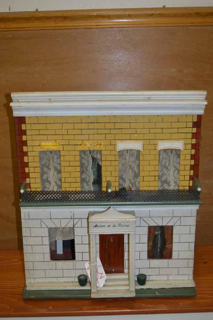 Doll House "Maison de La Reine" 2 Story Wooden (1 of 2)