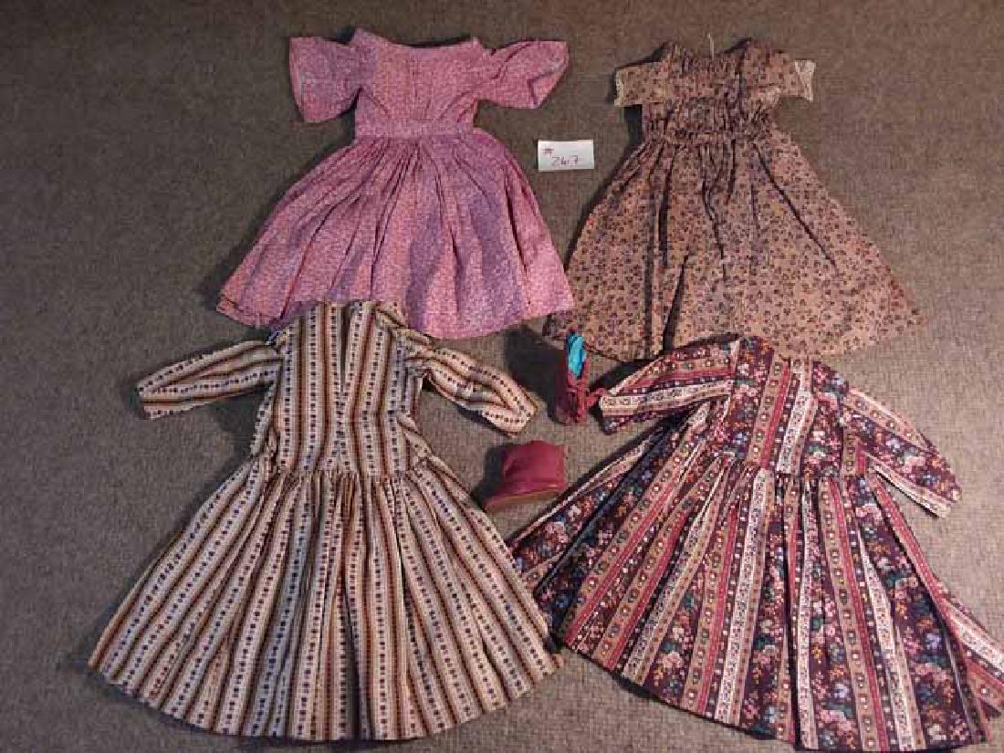 (4) COTTON DOLL DRESSES (1 of 3)
