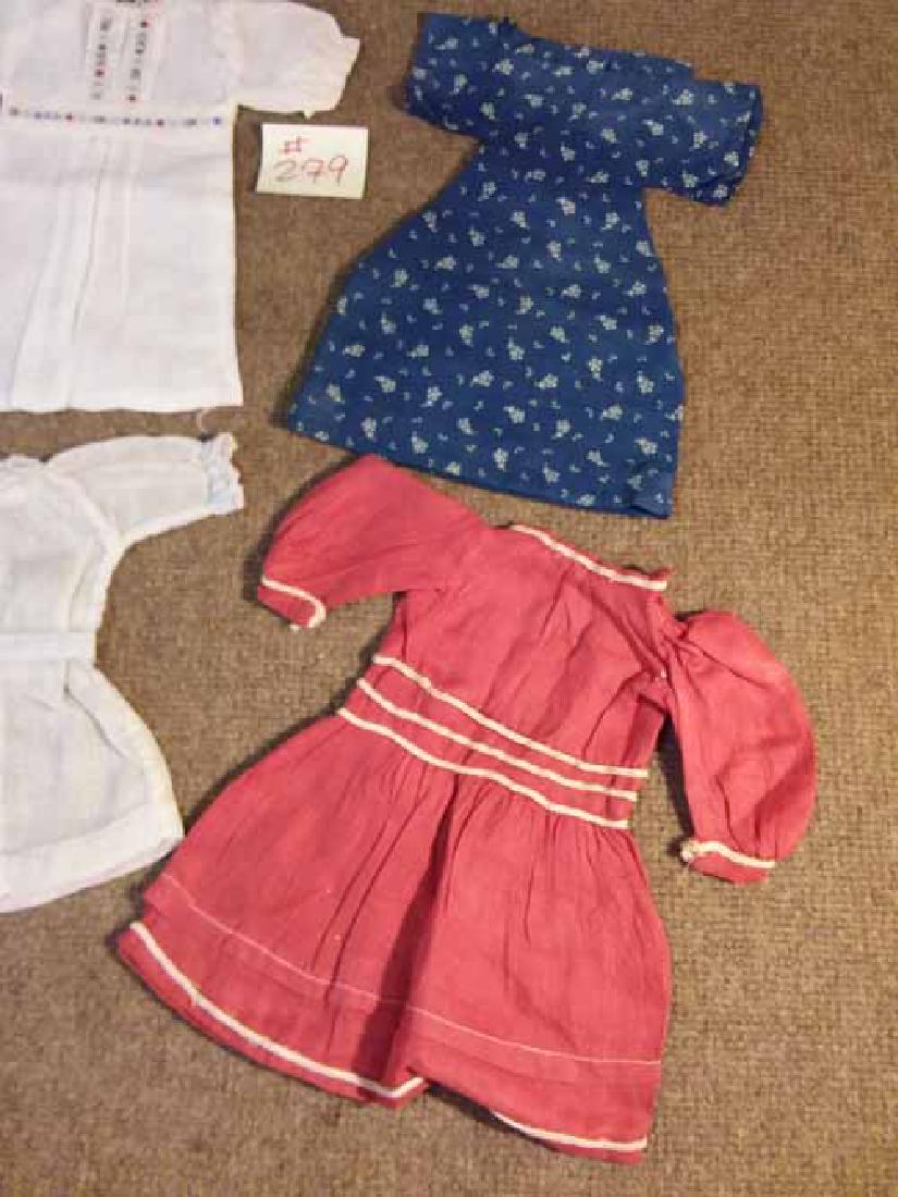 3 COTTON ANTIQUE DRESSES (1 of 3)