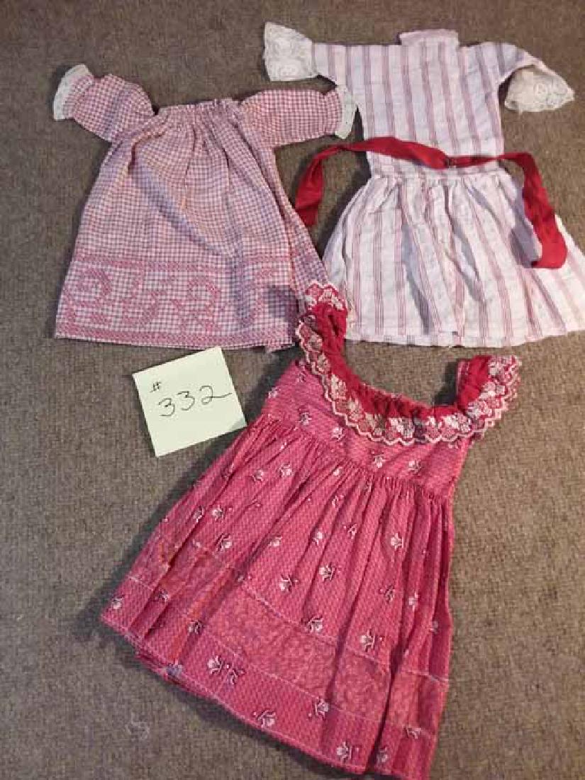 3 DRESS TO FIT 16" TO 18" DOLLS (1 of 3)