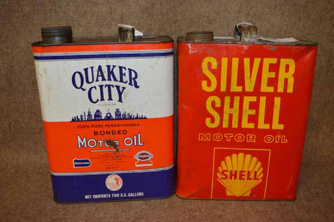 (2) OIL CANS (1 of 4)