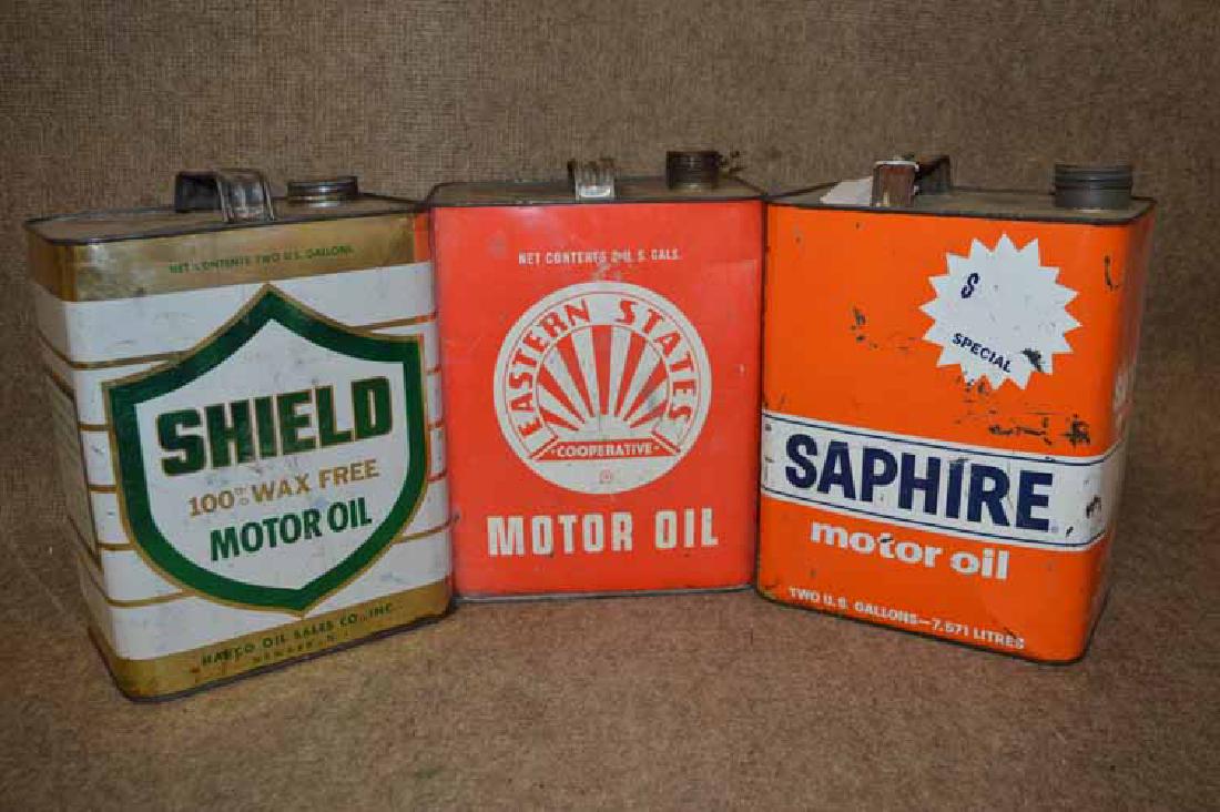 (3) OIL CANS (1 of 2)