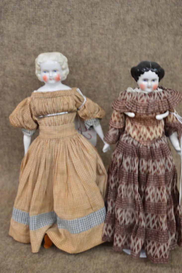 (2) CHINA SHOULDERHEAD DOLLS (1 of 3)