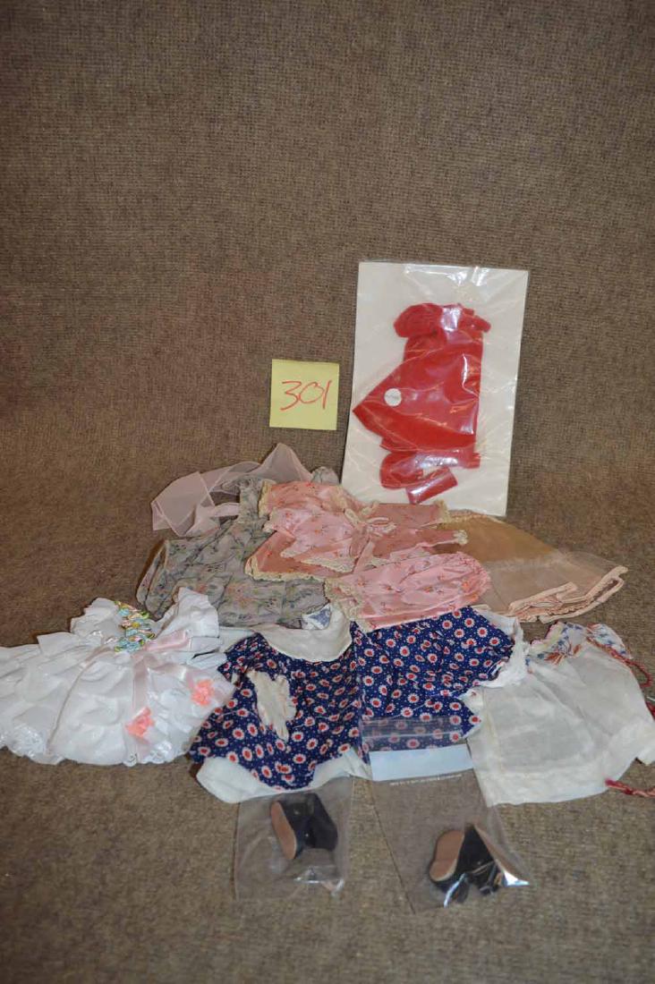 (7) VINTAGE DOLL DRESSES (1 of 3)