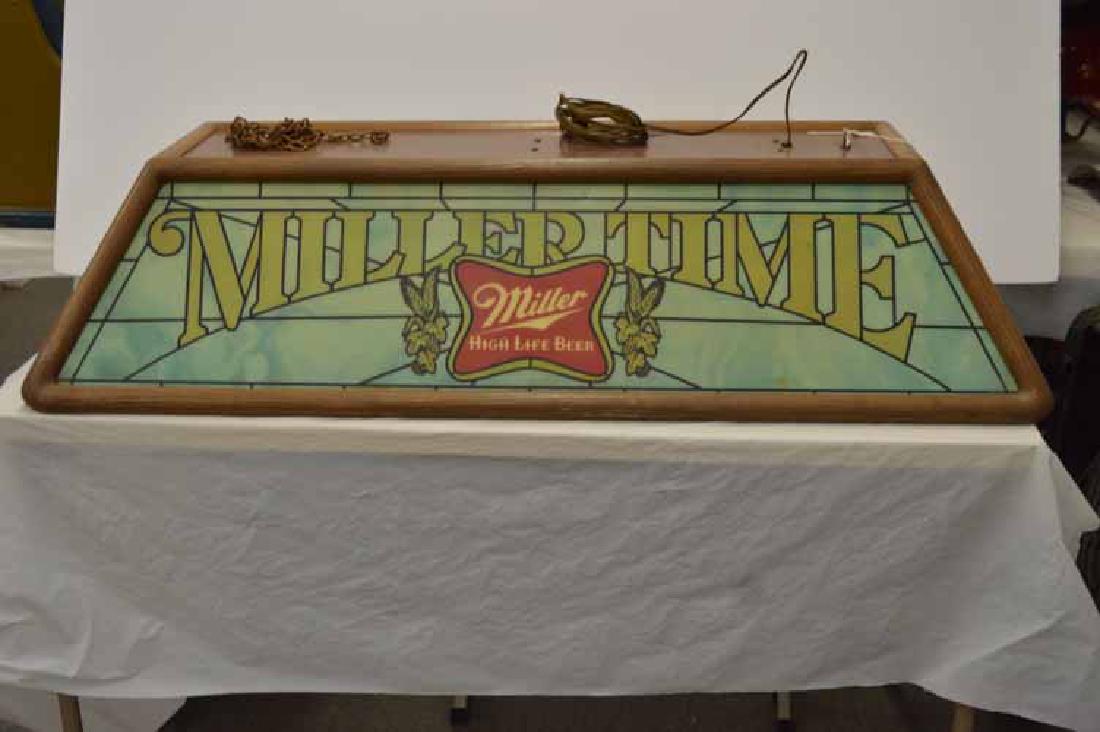 miller high life pool table light