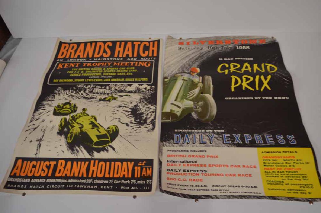 TWO 1950'S RACING POSTERS (1 of 7)