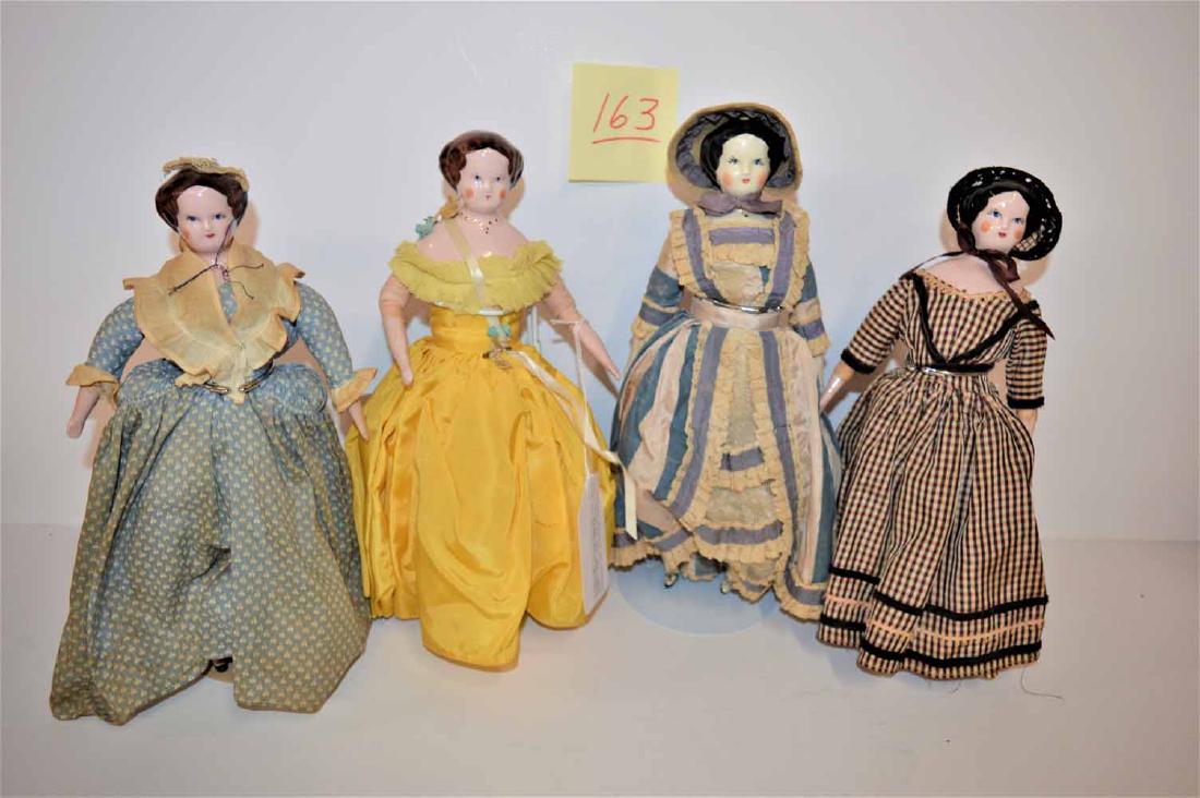 (4) RUTH GIBBS TYPE 13" DOLLS (1 of 4)