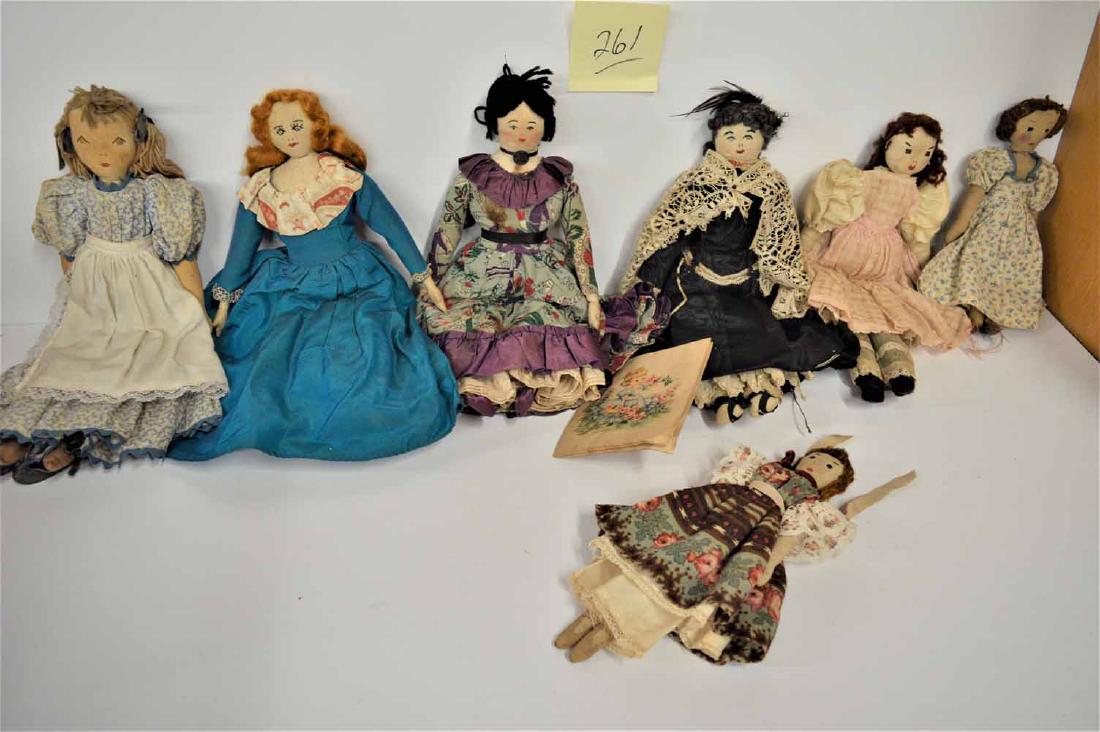 (7) CLOTH DOLLS (1 of 6)