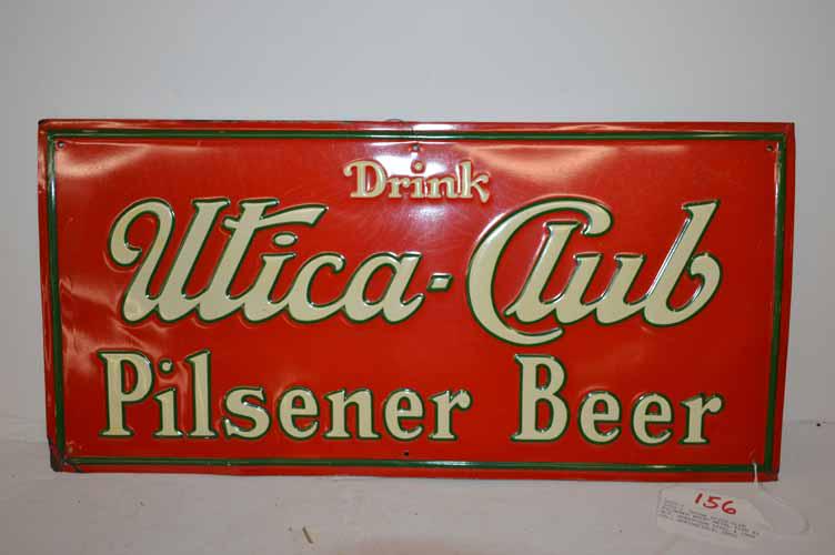UTICA-CLUB SIGN (1 of 2)
