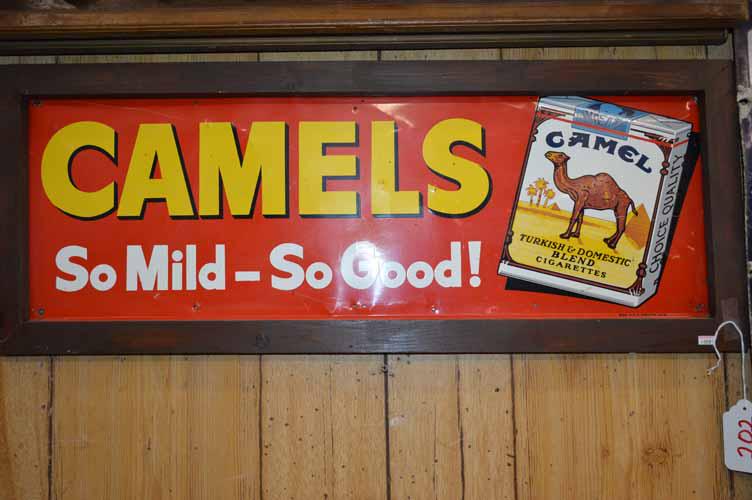 CAMELS CIGARETTES SIGN (1 of 4)