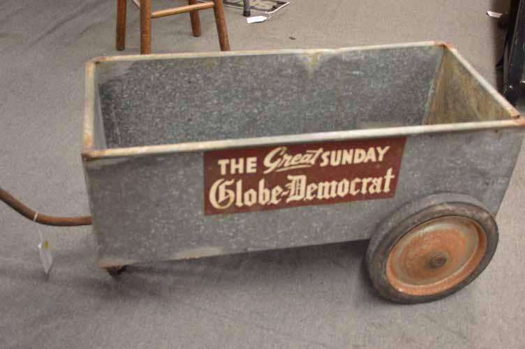 SUNDAY GLOBE NEWSPAPER WAGON (1 of 4)