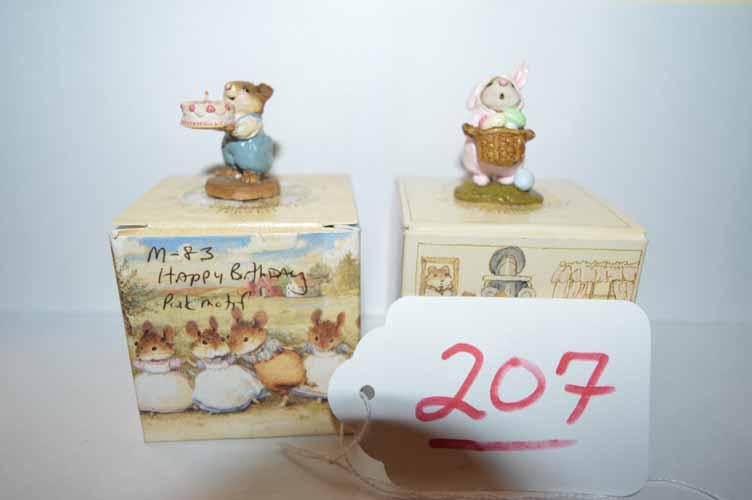 M-83 HAPPY BIRTHDAY! & M-82 EASTER BUNNY MOUSE (1 of 4)