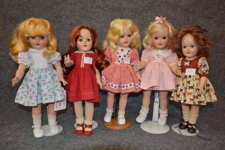 (5) IDEAL P-91 TONI DOLLS (1 of 5)