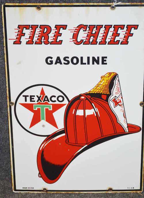 TEXACO PUMP SIGN (1 of 6)