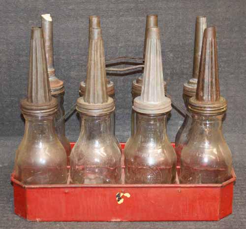 DOVER, MARQUETTE ETC OIL BOTTLES (1 of 4)