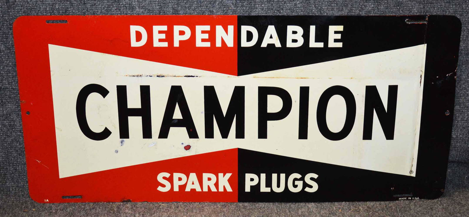 CHAMPION SPARK PLUG SIGN (1 of 4)