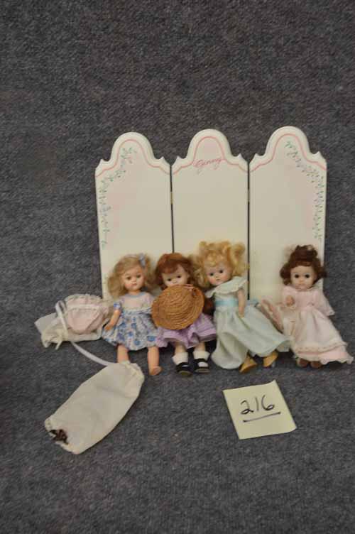 (4) GINNY AND GINNY TYPE DOLLS (1 of 3)