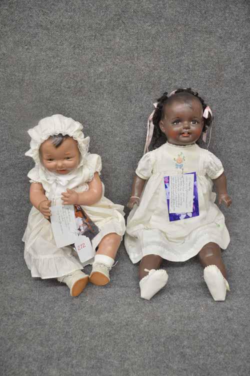 2) COMPO AFRICAN AMERICAN BABY DOLLS (1 of 3)