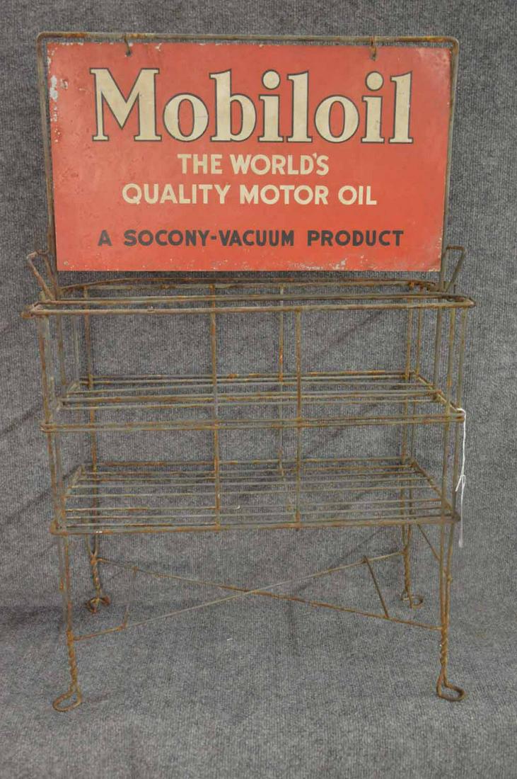 MOBIL OIL BOTTLE RACK (1 of 2)