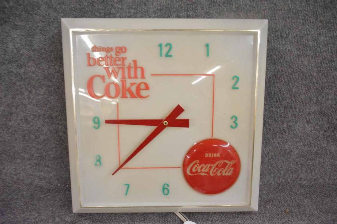 COCA-COLA CLOCK (1 of 2)