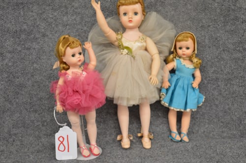 (3 ) MADAME ALEXANDER LISSY DOLLS (1 of 3)