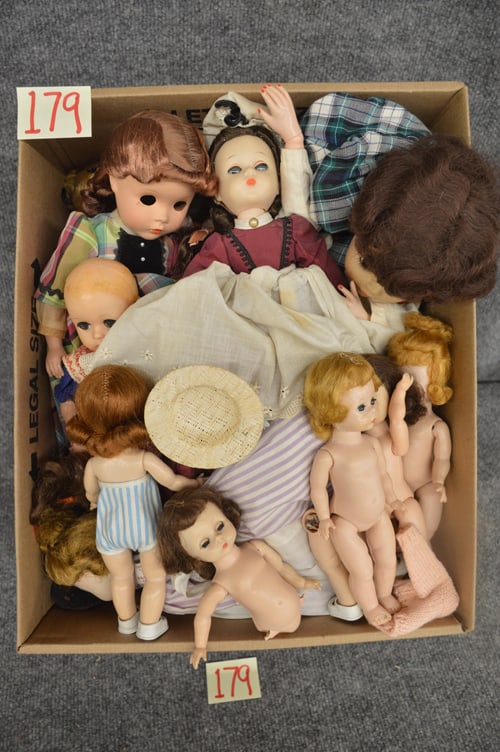 MDME ALEXANDER & MISC PLASTIC DOLLS (1 of 1)