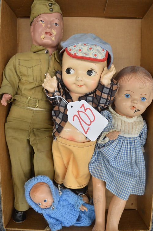 ARMY SOLDIER, BUDDY LEE, ETC: GROUP TO INC: ARMY SOLDIER MADE BY RELIABLE, CANADA, BUDDY LEE ETC