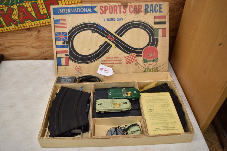 Marx Slot Car Game Auction