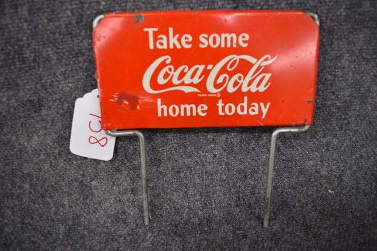 COCA-COLA DISPLAY TOPPER (1 of 2)