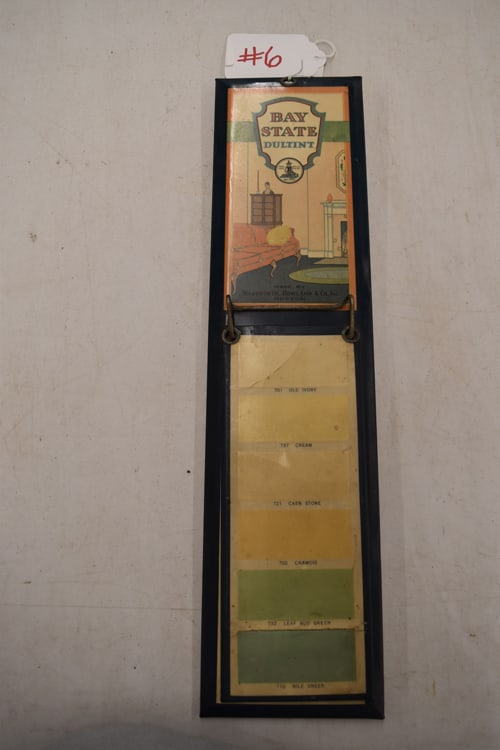 BAY STATE PAINT SAMPLE DISPLAY (1 of 2)