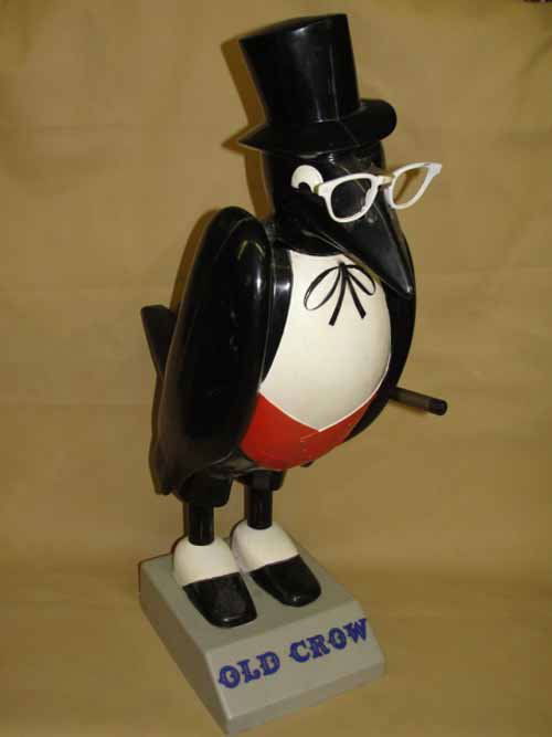 4 Old Crow Advertising Statue