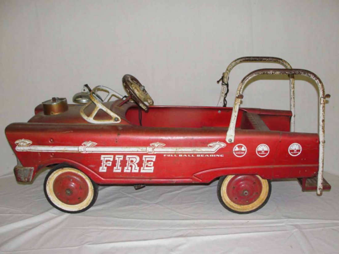 123: Fire Truck Pedal Car
