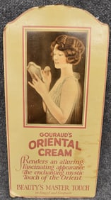 GOURAUD'S ORIENTAL CREAM CARDSTOCK DISPLAY