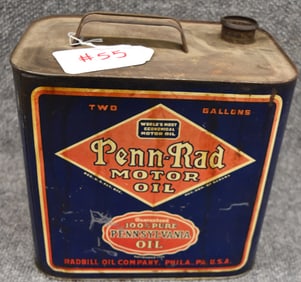 PENN- RAD MOTOR OIL 2 GAL CAN