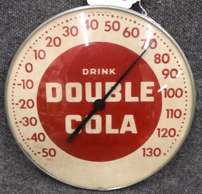 DRINK DOUBLE COLA THERMOMETER