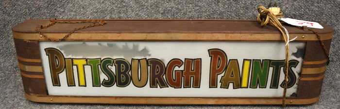 PITTSBURG PAINTS LIGHT-UP  SIGN
