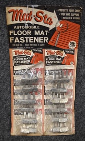 MAT-STA FLOOR MAT FASTENER DISPLAY