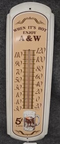 A & W LATE 80'S THERMOMETER