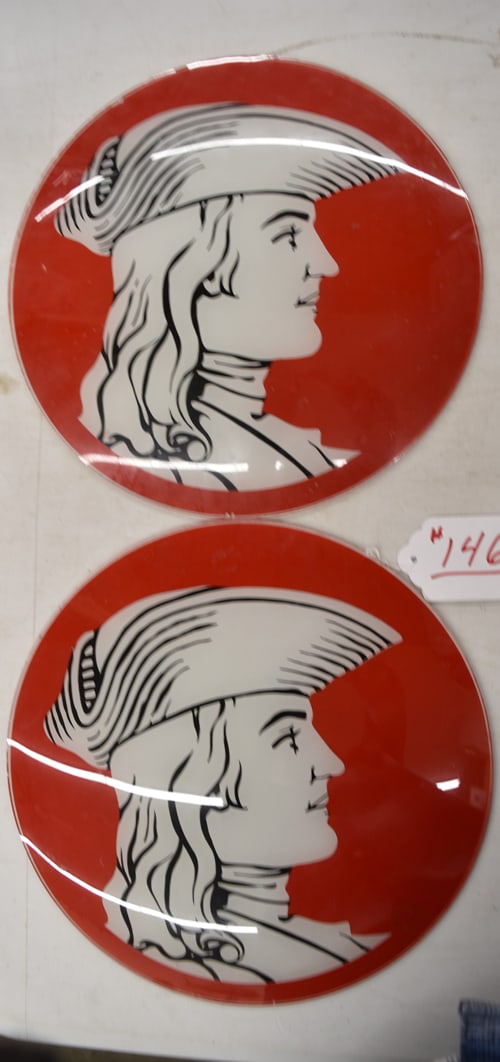 PR OF PAUL REVERE GAS GLOBE LENSES (1 of 5)