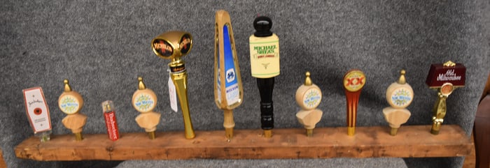 BEER TAP HANDLE DISPLAY