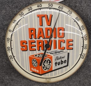 GE TV RADIO SERVICE THERMOMETER