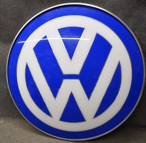LARGE VW PLASTIC SIGN