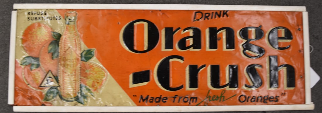 ORANGE CRUSH SINGLE SIDED SIGN (1 of 4)