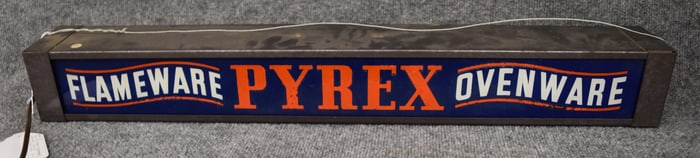 PYREX FLAMEWARE OVENWARE SIGN