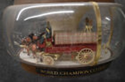 BUDWEISER CLYDESDALE AND DALMATION LIGHT