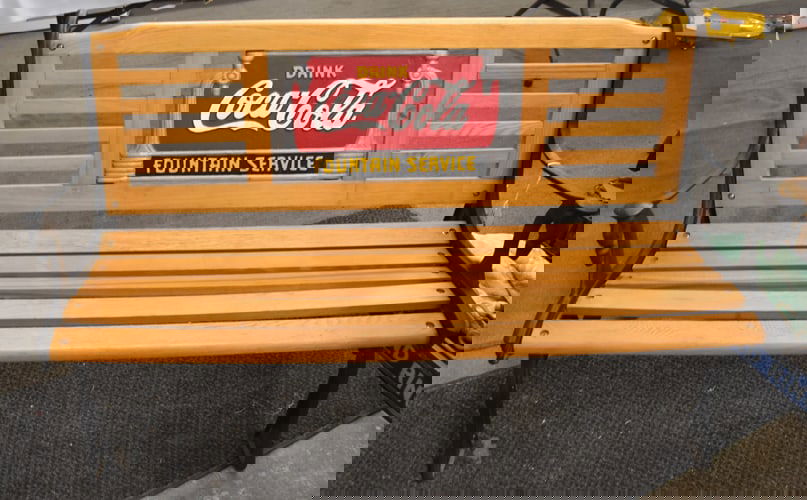 Coca Cola Park Bench Coca Cola Park Bench