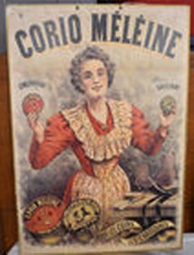 CORIO MELEINE SHOE POLISH SIGN