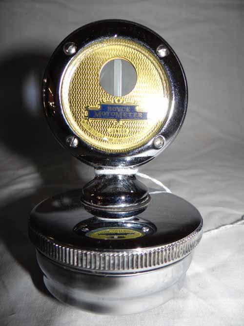 Boyce Moto-Meter Radiator Cap: Boyce Moto-Meter Radiator Cap - 4"H x 3"W