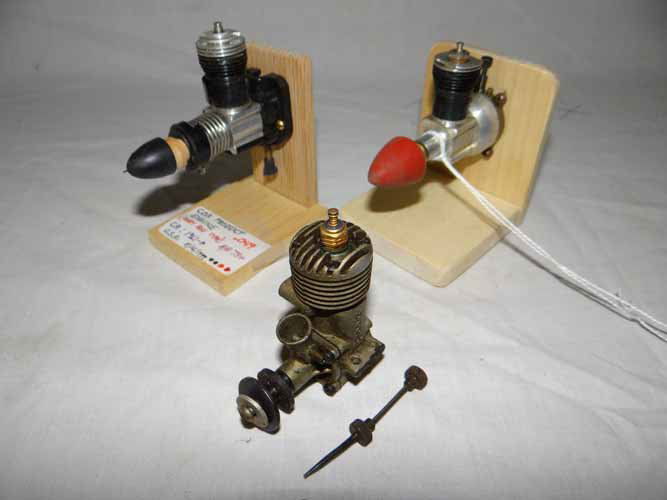 ***750 (3) Model Airplane Motors: (3) Model Airplane Motors (One is Cox Product Baby Bee Type)