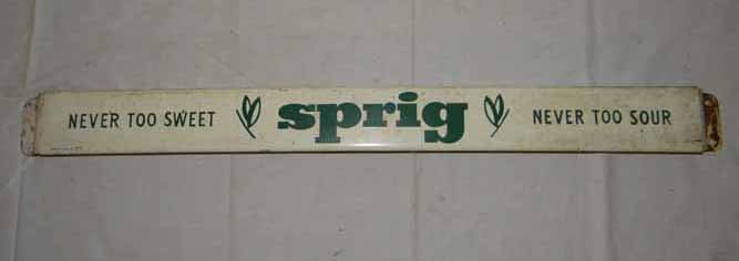 Never Too Sweet…Door Push: "Never Too Sweet, Never Too Sour, Spring" 31"L x 2 3/4" H